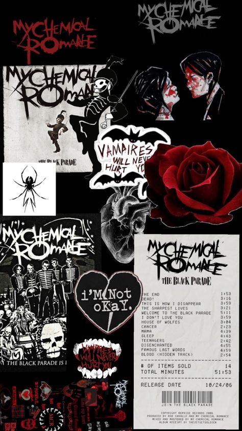 Mcr Lockscreen Aesthetic, Mcr Halloween Wallpaper, Mcr Wallpaper Aesthetic, Mcr Wallpaper, My Chemical Romance Wallpaper, Halloween Wallpaper Backgrounds, Iphone Wallpaper Landscape, Goth Wallpaper, Gothic Wallpaper