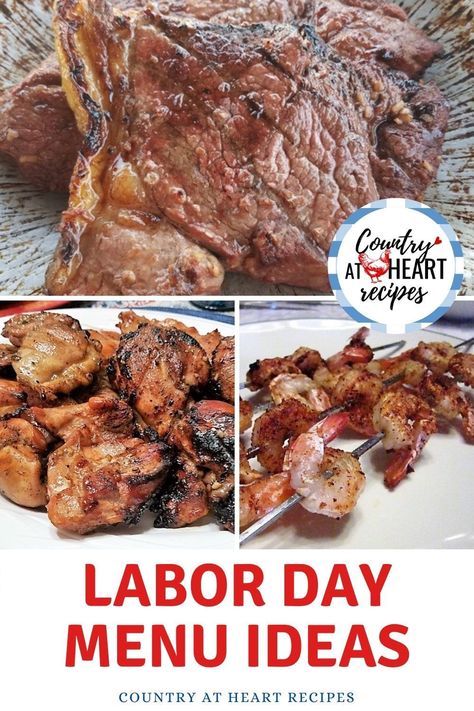 Holiday Breads, Labor Day Bbq, Cookout Menu, Crockpot Lunch, Camping Menu, Heart Recipes, Bbq Menu, Ideas Lunch, Bbq Ideas