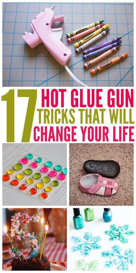 Check out these 17 hot glue gun tricks for even more ideas. Crafts With Hot Glue, Hot Glue Art, Kat Haken, Glue Art, Design Seeds, Crafts To Make And Sell, Diy Crafts Hacks, Fun Craft, Crafts Hacks