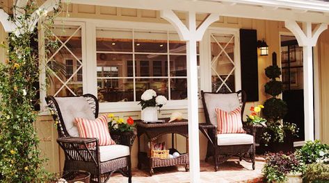 Barclay Butera, Decks And Porches, Screened Porch, Porch Patio, Patio Ideas, Back Porch, Beach Cottages, Newport Beach, Patio Deck