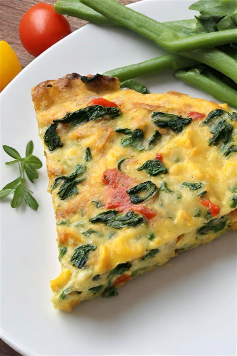 Vegetable Frittata, Veggie Omelette, Cooking For A Crowd, Balanced Meals, Vegetarian Paleo, Lazy Sunday, Sweet Onion, Sunday Brunch, Gluten Free Vegetarian