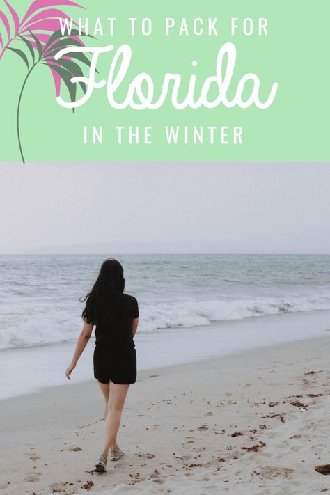 What To Pack For Florida, Pack For Florida, Packing List For Florida, Winter Beach Outfit, Florida In December, Florida Vacation Outfits, Florida Winter, Winter In Florida, Florida Beaches Vacation