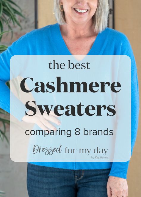 the best Cashmere Sweaters _ comparing 8 brands Cashmere Sweater Outfit, Cream Cashmere Sweater, Dressed For My Day, Winter Sweater Outfits, Pullovers Outfit, Cashmere Outfits, Cashmere Sweater Women, Comfortable Sweater, Style Inspiration Winter