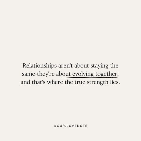 Relationships are all about growth, and as you and your partner change, so do your boundaries, your needs, and what you enjoy. The key is being able to adapt to those changes so you both continue to feel connected and supported. What worked in the beginning might not feel the same later, and that’s totally normal. Embracing each other’s new passions and interests keeps the relationship exciting and alive. Change can feel uncomfortable, but learning to navigate it together is what makes a... True Strength, Stuff To Do, Feelings