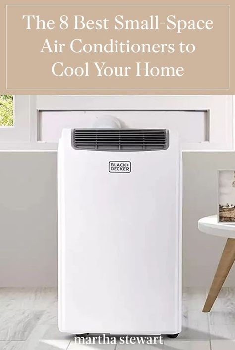 We're highlighting the best small room air conditioners available to shop now. We include options for window units, as well as portable devices. #beattheheat #lifehacks #apartmentideas #decorideas #decorinspiration #homedecor #marthastewart #smallspaceideas One Room Air Conditioner, Small Room Air Conditioner, Camping Air Conditioner, Small Portable Air Conditioner, Portable Air Conditioner Window, Standing Air Conditioner, Small Air Conditioner, Room Air Conditioner Portable, Smallest Air Conditioner