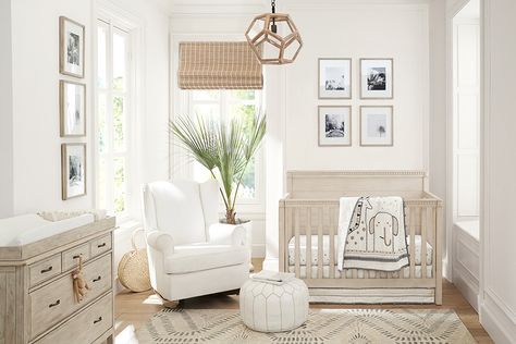 Pottery Barn Kids - MarketStreet Pottery Barn Nursery Boy, Pottery Barn Baby Nursery, Pottery Barn Kids Nursery, Pottery Barn Nursery, Pottery Barn Crib, Pottery Barn Baby, Nursery Room Design, Baby Room Inspiration, Nursery Room Inspiration