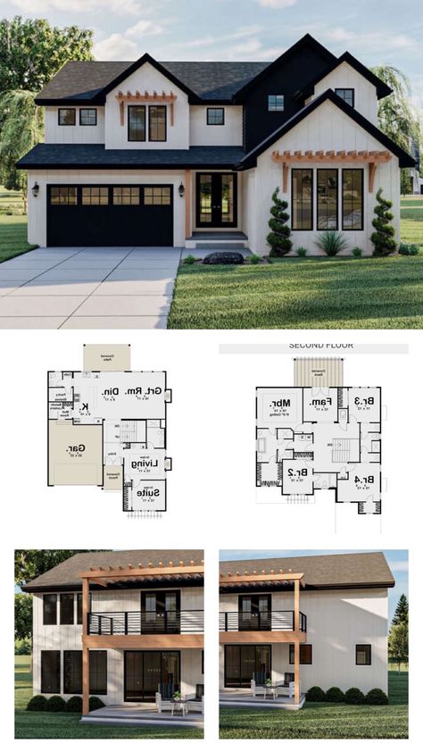 House Layouts Suburban, Track Home Remodel Exterior, Suburban House Floor Plans Bloxburg, House Layout Suburban, Modern Suburban House Floor Plans, Sims 4 Houseplans, House Floorplans Sims 4, House Plans With Master On Main Floor, American House Layout