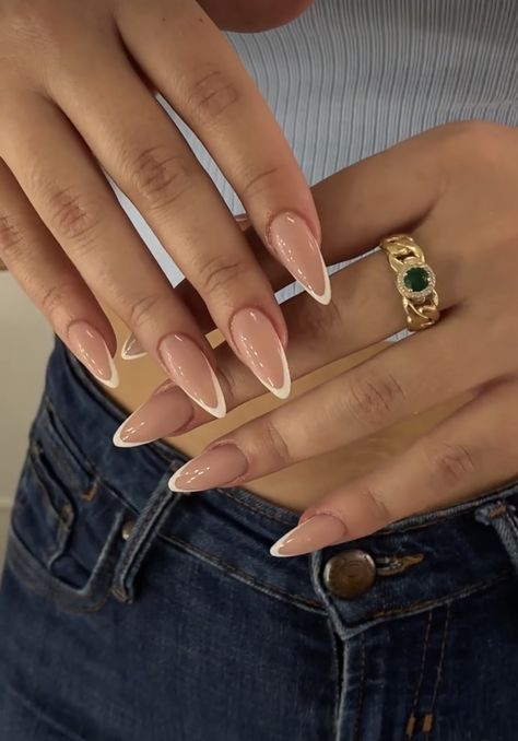 Work Appropriate Nails, Classy Acrylic Nails, Almond Acrylic Nails, Neutral Nails, Beach Nails, Elegant Nails, Classy Nails, Chic Nails, Long Acrylic Nails