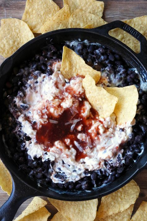 Black Bean Dip Recipe, Raspberry Chipotle Sauce, Chipotle Black Beans, Marshmallow Chocolate, Bean Dip Recipes, Butter Crunch, Black Bean Dip, Brownie Bars, Peanut Butter Crunch