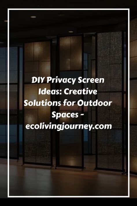 DIY Privacy Screen Ideas: Creative Solutions for Outdoor Spaces - ecolivingjourney.com Bamboo Barrier, Privacy Screen Ideas, Lattice Privacy Screen, Tall Potted Plants, Privacy Screens Indoor, Diy Privacy Screen, Deck Privacy, Balcony Privacy, Diy Balcony