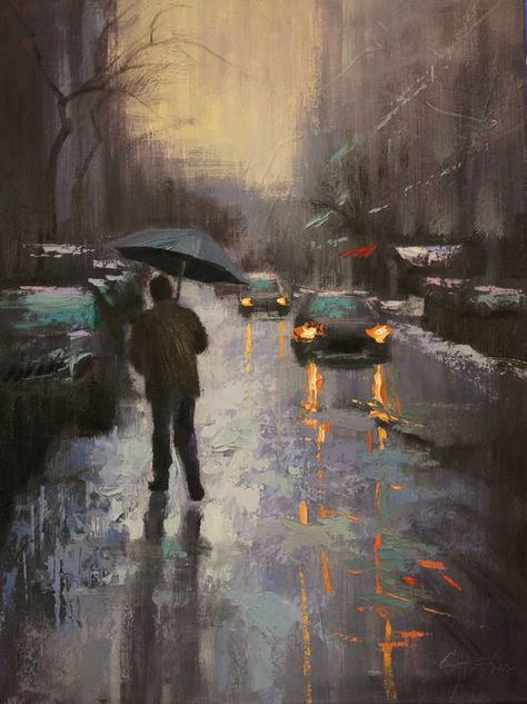 "Winter Walk" by Chin H Shin Marine Artist, Original Paintings For Sale, Art Degree, Art Prints Online, Art Competitions, Winter Walk, Buy Original Art, Art Masters, Buy Paintings