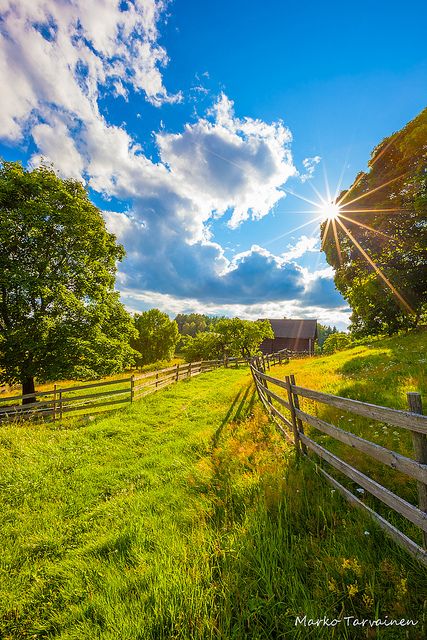 Country Living I♡Country life ✿ Vida en el campo ✿ Green Pasture, Country Scenes, Apa Aja, Country Farm, Elba, The Clouds, Country Life, Country Living, Farm Life