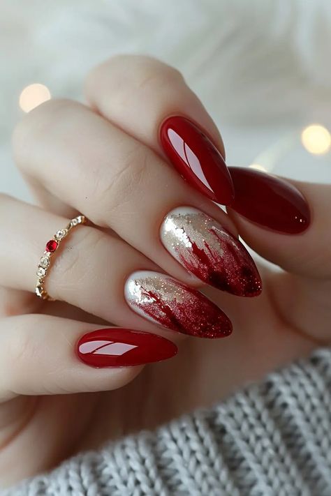 50 Gorgeous Red Nails Ideas to Transform Your Look In 2024(With DIY Tips) - ACRYLICNAILDESIGNS Red Nails Ideas, Constellation Nail Art, Nail Matte, Unghie Sfumate, Red Nail Art, Red Nail Designs, Matte Red, Trendy Nail Design, Diy Tips