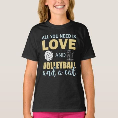 Funny Volleyball Cat Lover Kitty Love Summer T-Shirt  promposal ideas volleyball, volleyball night gifts, volleyball birthday ideas #momvolleyballshirt #volleyballlife #volleyballmomgift Spiking Volleyball, Volleyball T Shirts, Volleyball Ideas, Grandpa Quotes, Funny Volleyball, Team Ideas, Olympic Badminton, Volleyball Game, Olympic Games Sports