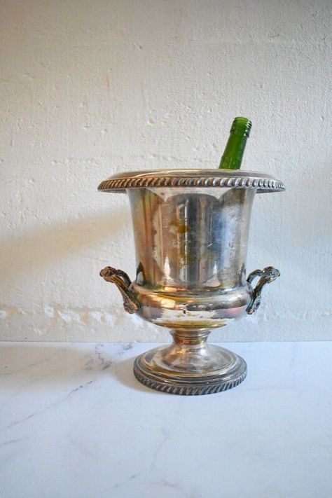 Champagne Bucket, Ice Buckets, Champagne Buckets, Maker's Mark, Buckets, Ice Bucket, Makers Mark, Christmas Ideas, Vintage Shops