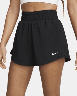 These shorts are the ones that are down for everything you do—from long walks to HIIT to running errands. Their silky-smooth, ultrasoft woven fabric is balanced with sweat-wicking tech so you have ultimate comfort while feeling dry as you work out. The snug inner layer helps prevent chaffing so you can push yourself with uncompromising coverage. Shown: Black Style: DX6016-010 Nike Shorts Outfits Women, Nike Shorts Outfits, Nike Outfits For Women, Nike Aeroswift Shorts, Cute Nike Shorts, Black Sweat Shorts, Nike Sweat Shorts, Nike Shorts Women, Black Nike Shorts