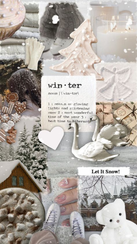 winter collage #beauty #wallpaper #collage #winter #aesthetic #viral #fyp #white #gray #christmas #season #holiday Winter Wallpaper Collage, White Winter Wallpaper, Christmas Wallpaper Aesthetic Collage, Wallpaper Shuffle, Wallpaper Collage Aesthetic, Wallpaper Aesthetic Collage, Christmas Wallpaper Aesthetic, Winter Collage, Christmas Aesthetic Wallpaper