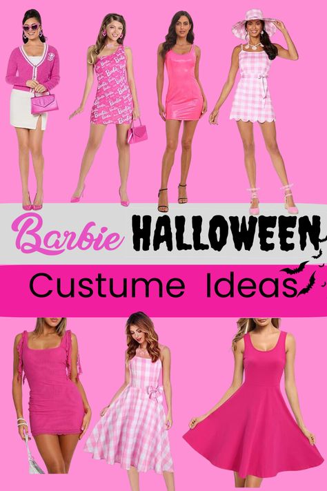 Unleash Your Inner Barbie this Halloween 2023! 💖👸🎃 Discover the perfect Barbie costume for women to make your Halloween a glam-tastic event. #BarbieHalloween #HalloweenCostume #BarbieFashion #DollInspired #HalloweenGlam #CostumeParty #Halloween2023 #DressUpFun #BarbieDreams #DollDressUp *Contain Affiliate Link Barbie Costume Ideas Women, Barbie Costume Ideas, Cna Week, Halloween Costumes 2023, Costumes 2023, Barbie Halloween Costume, Diy Costumes Women, Barbie Halloween, Costume For Women