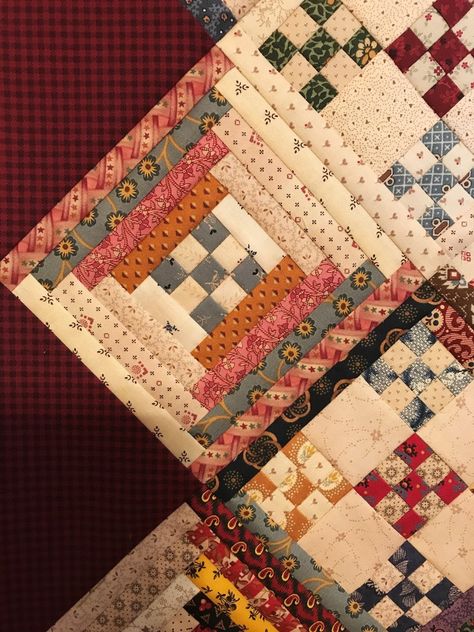 Reproduction Fabric Quilts, Broken Courthouse Steps Quilt, Courthouse Steps Quilt Pattern, Log Cabin Quilt Pattern, Log Cabin Quilt Blocks, Primitive Quilts, Nine Patch Quilt, Country Quilts, Scrap Quilt Patterns