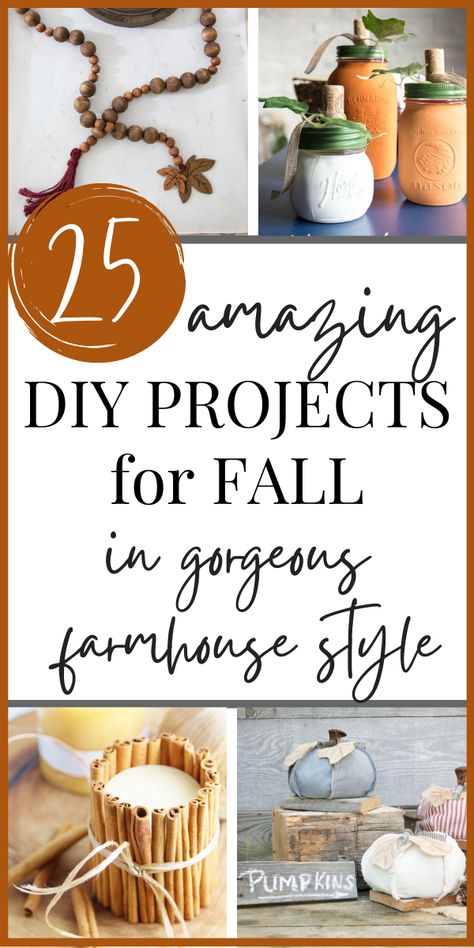 Easy Fall Decorations Diy Decorating Ideas, Autumn Home Crafts, Fall Decor Ideas For The Home Diy Easy, Upcycled Fall Decorations, Diy Rustic Fall Decor, Fall Craft Projects Home Decor, Autumn Home Decor Ideas Diy, Popular Fall Crafts To Sell, Fall Decor 2023 Diy