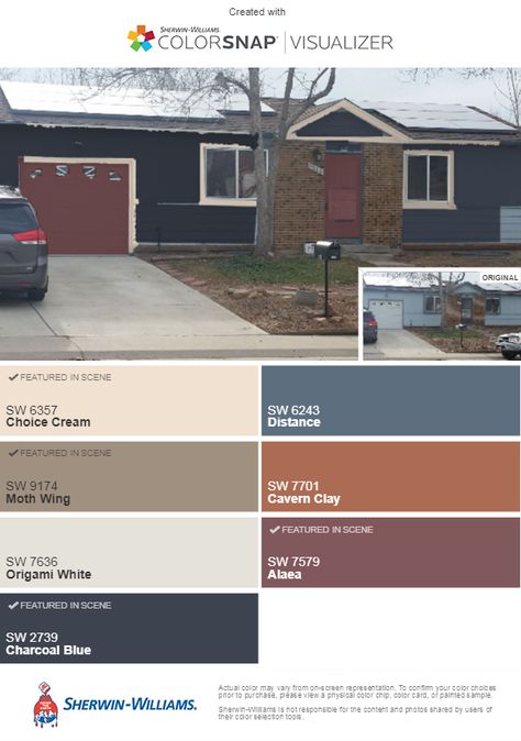 Charcoal Blue, Moth Wings, Exterior Paint Colors, Exterior Paint, Color Choices, Moth, Paint Colors, House Exterior, Exterior