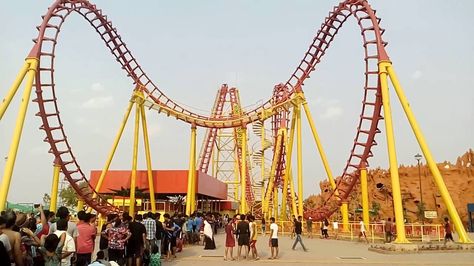 Unfold all new adventure at Wonderla Hyderabad, this weekend. Made for all age groups, you can enjoy a weekend with your friends or family. Wonderla ticket is affordable and you can book it online too. #cleartrip #wonderla #hyderabad #travel #adventure Wonderla Hyderabad, Hd Background Download, Hd Backgrounds, Hyderabad, New Adventures, Roller Coaster