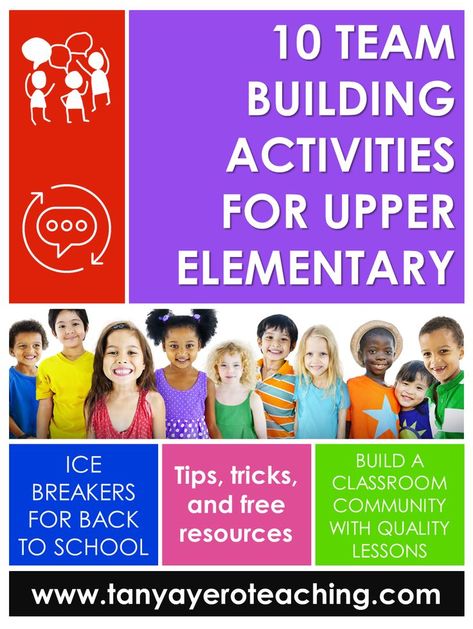 Building a classroom community at the start of the year is so important for your upper elementary students. Read about 10 team building activities or elementary icebreakers that you can use the first week of school. Perfect for the back to school season. Classroom Team Building, Class Building Activities, Classroom Team Building Activities, School Team Building Activities, Friendship Week, School Team Building, Classroom Community Building Activities, Teamwork Activities, Virtual Team Building