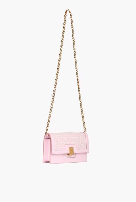 Light Pink Purse, Balmain Bag, Aesthetic Bags, Bedrooms Ideas, Balmain Paris, Cute Handbags, Shoe Bags, Fame Dr, Fancy Bags