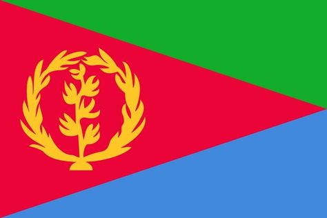 #eritrea #currentflag #eastafrica #aesthetic Eritrea Culture, Eritrean Culture, Eritrean Flag, Eritrea Flag, Flag Stand, Red Sea, East Africa, The Flag, Green Colors