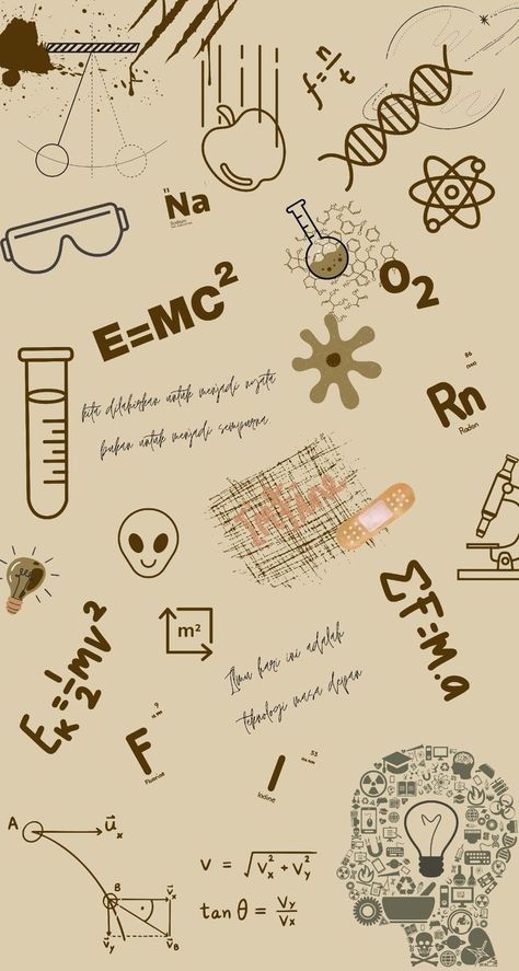 Math Wallpaper, Iphone Wallpaper Texture, Wallpaper Wa, Cute Mobile Wallpapers, Wallpaper Doodle, Graffiti Wallpaper, E Mc2, Cute Emoji Wallpaper, Cute Simple Wallpapers