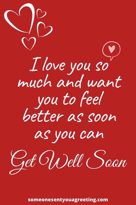 Wish your boyfriend a speedy recovery and to feel better soon with these get wishes and messages for boyfriends | #getwell #getwellsoon #boyfriend Love And Prayers Quotes Sending, Sick Boyfriend Quotes, Glad Youre Feeling Better, Feel Better Soon Boyfriend, Feel Well Soon Quotes, Good Night Feel Better Soon, Get Feeling Better Soon, Hope You Feel Better My Love, Good Night Get Well Soon