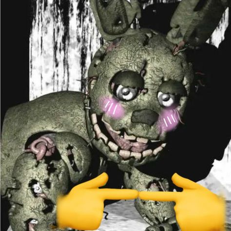 How To Draw Springtrap, Cute Springtrap, Clown Springtrap, Spring Trap Fnaf, Springtrap Pfp, William Core, Springtrap Fanart, Spring Trap, Am I In Love