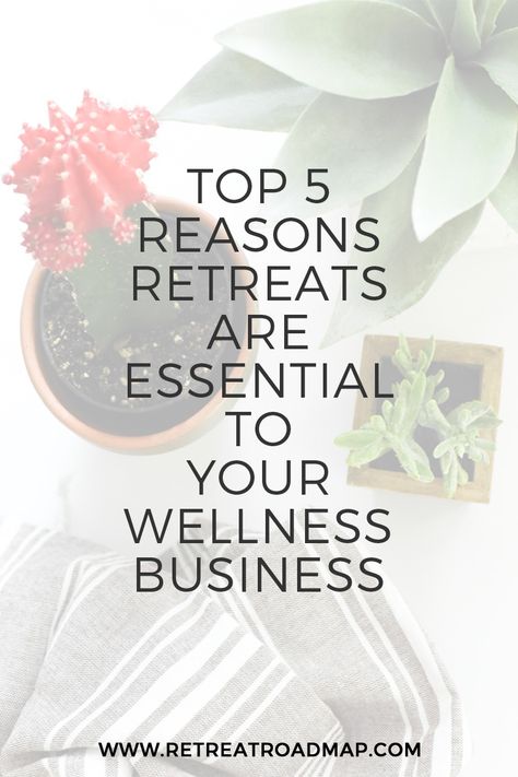 Top 5 Reasons Retreats are Essential to Your Wellness Business — Retreat Roadmap® Retreats Wellness, Meditation Space At Home, Retreat Planning, Retreat Activities, Yoga Meditation Space, Online Friendship, Wellness Workshop, Healing Retreats, Wellness Resources