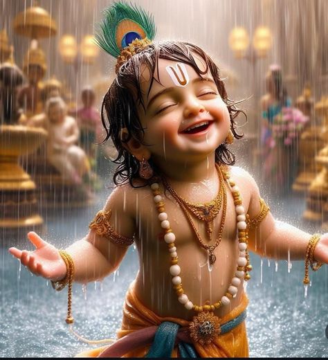 Little Kanha Ji Images, Jay Shree Krishna, Sree Krishna, Cartoon Love Photo, Little Krishna, Baby Krishna, Pics For Dp, Ram Photos, Whatsapp Dp Images