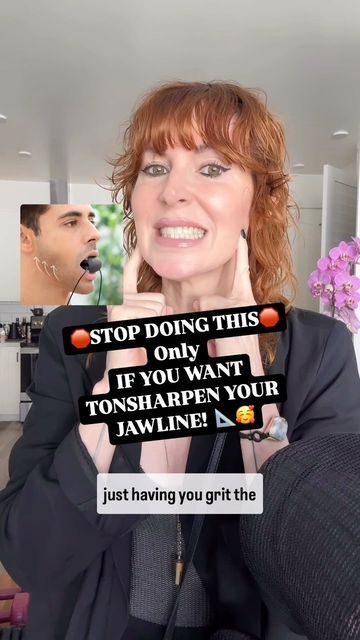 Your Age Better Guide 🔥😍 on Instagram: "📐🥰If you want a sharper jawline and lifted jowls – first, comment RESHAPE📐 if you haven’t yet grabbed my FREE face lifting workout – I’ll send it to your messages here💌

Then, stop only doing those intensive jaw chewy exercises😬 overdoing these exercises can not only damage your teeth, but also create extreme tension in  your already tight jaw and cause TMJ pain and headaches. 🥵

You need a holistic approach which is going to work on the other areas of your jawline - as well as release tension in the jaw (masseter) muscles - and get you seeing results much faster ♥️

Comment RESHAPE to get a session that will help - and  keep it forever - for free 🙌🏻💃🏼

#Women #jowls #nonsurgicalfacelift #faceworkout #skin #viral #facehiit #aging #sagging Sharper Jawline, More Defined Jawline, Non Surgical Facelift, Lifting Workouts, Release Tension, Face Lifting, The Glow Up, Face Yoga, Aging Well