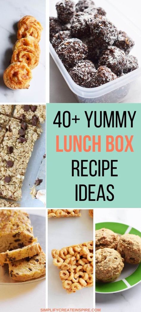 Baked Goods For School Lunches, School Lunch Treats, Baking For Lunches, School Lunch Dessert Ideas, Healthy Snacks For Lunch Boxes, Homemade Lunch Box Snacks, School Lunch Baking, Homemade Lunchbox Snacks, Healthy Lunch Box Snacks