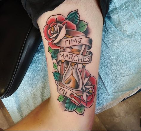 Time marches on By Vintage Tattoos New Glasgow Nova Scotia Vintage Tattoos, Tattoo New, On Tattoo, R Tattoo, Vintage Tattoo, Nova Scotia, Tattoo Images, The Rules, New Tattoos