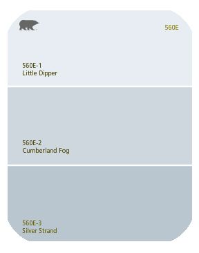 BEHR Colors: Cumberland Fog, Little Dipper & Silver Strand. They are the three colors from the amazing ABC wall. Bedroom Paint Colors Behr, Paint Colors Behr, Girls Bedroom Paint, Interior Paint Colors Schemes, Abc Wall, Behr Colors, Behr Paint Colors, Silver Strand, Behr Paint