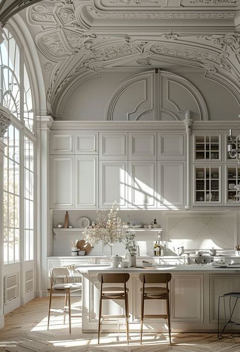 How to Achieve the Classic French Parisian Kitchen Look in Your Home French Parisian Kitchen, French Interior Design Parisian Style, Parisian Style Kitchen, Japandi Dining Room Design, Parisian Interior Design, Parisian Kitchen, Chateaux Interiors, Paris Kitchen, Parisian Decor