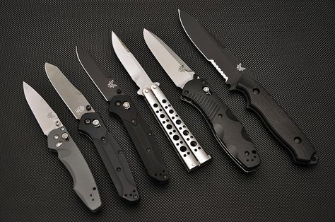 A Few Benchmade Knives by ZORIN DENU, via Flickr Guzma Pokemon, Shao Jun, Lusamine Pokemon, Rosa Diaz, Benchmade Knives, Keith Kogane, Pretty Knives, James Buchanan Barnes, Yamagata