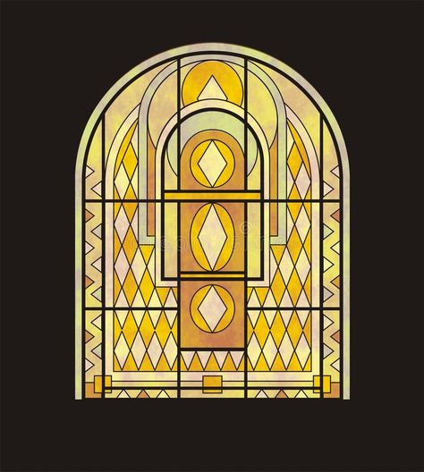 glass stained window stock illustration Curve Architecture, Gothic Window, Church Branding, Stained Window, Window Illustration, Gothic Windows, Spring 23, Gothic Cathedral, Falls Church