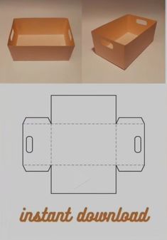 Buku Diy, Carcase Iphone, Box Template Printable, Paper Box Diy, Idee Cricut, Paper Box Template, Paper Dolls Diy, Paper Toys Template, Easy Paper Crafts Diy