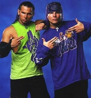 Hardy Boyz (Matt and Jeff) Wwe Jeff Hardy, Hardy Brothers, Intercontinental Championship, The Hardy Boyz, Matt Hardy, Mick Foley, Wwe Tag Teams, Watch Wrestling, Character Change