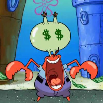 Spongebob Screencaps, Mr Krabs Money, Crab Meme, Spongebob Stills, Spongebob Screenshots, Spongebob Background, Money Meme, Spongebob Quotes, Money Template