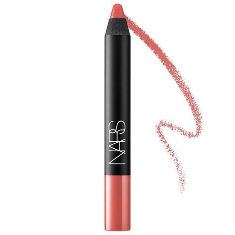 Velvet Matte Lipstick Pencil - NARS | Sephora Lip Pencil Colors, Editorial Vogue, Nars Lip, Velvet Matte Lipstick, Lipstick Pencil, Vogue Brazil, Lip Crayons, Velvet Matte, Eye Pencil