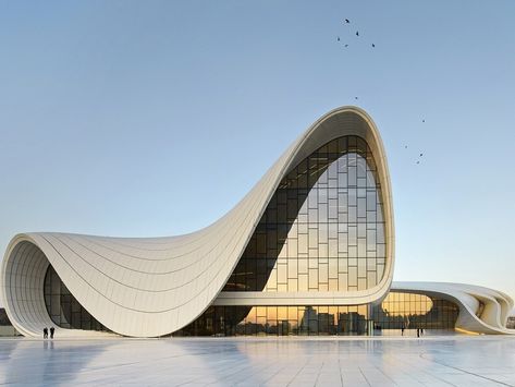 Tracing the Legacy of Zaha Hadid, Architecture's Esteemed Anomaly | WIRED Zaha Hadid Architecture Buildings, Sanaa Architecture, Contemporary Architecture House, Zaha Hadid Buildings, Zaha Hadid Interior, Parking Plan, Le Corbusier Architecture, Lebbeus Woods, Zaha Hadid Architecture