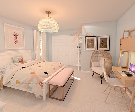 Pastel Guest Room, Non Girly Bedroom Ideas, Pre Teen Bedroom Girl, Pre Teen Girls Room Ideas, Big Teen Bedroom, Pre Teen Bedroom Ideas Girl, Pre Teen Bedroom Ideas, Pre Teen Room Ideas, Preteen Bedroom Ideas For A Girl