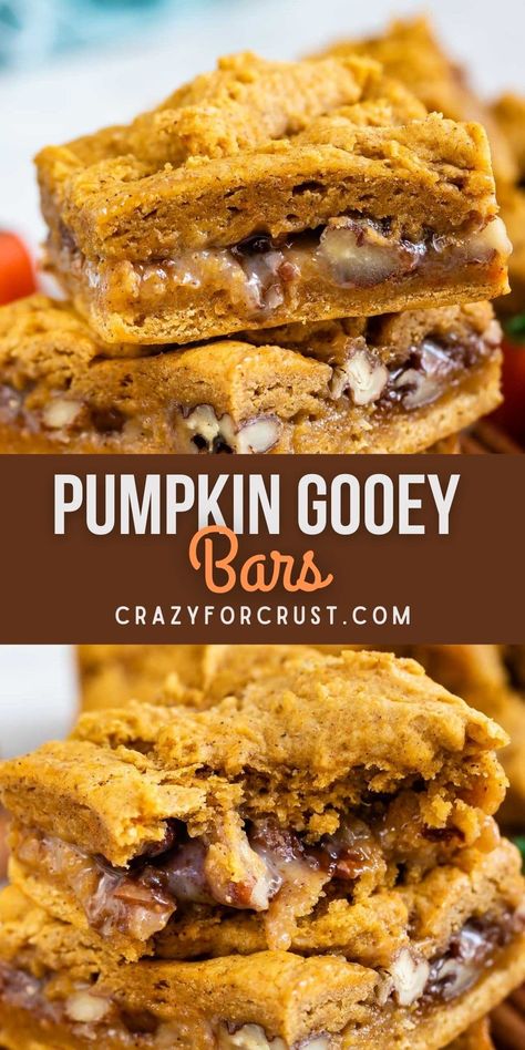 Caramel Cookies Bars, Traditional Christmas Food, Gooey Bars, Crazy For Crust, Bake Sale Recipes, Dessert Bar Recipe, Pumpkin Caramel, Bar Recipe, Slices Recipes