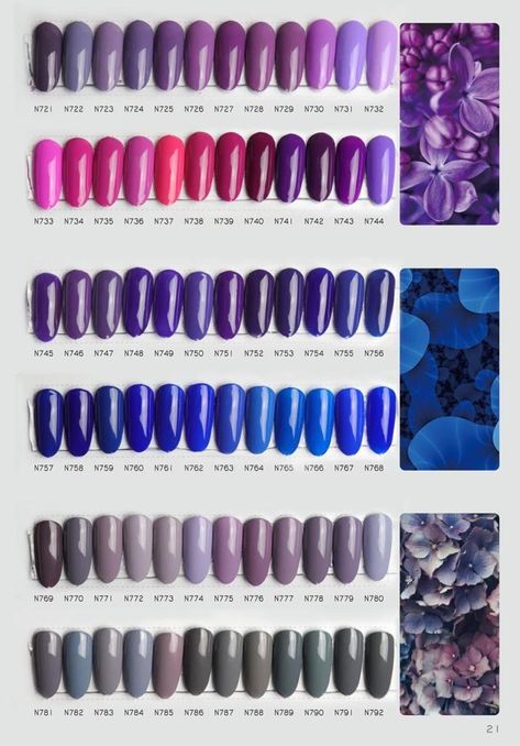 Rare Nail Colors, Nailpaints Design At Home, Gel Nails Shape, Nail Paint Shades, Nail Swatches, Pink Nail Colors, Color For Nails, Wow Nails, Hello Nails