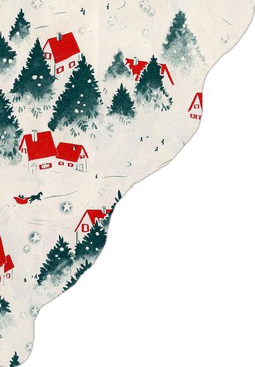 Retro Winter Aesthetic, Christmas Aesthetic Collage, Xmas Collage, Neo Brutalism, Red Roof House, Xmas Wrapping, Xmas Wrapping Paper, Vintage Christmas Wrapping Paper, Christmas Wrap